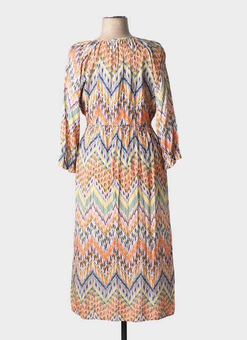 Rochie lungă mâneci lungi mâneci lungi violet JOY OF LIFE femme