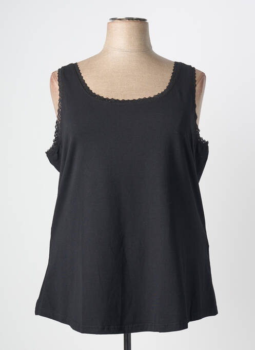 Top elasticitate fără mâneci negru CISO femme