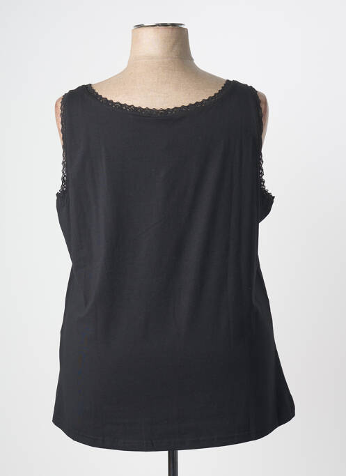 Top elasticitate fără mâneci negru CISO femme