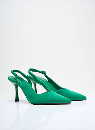 Pantofi cu toc închidere cu buclă(e) toc de 7 la 9 cm verde ASOS femme