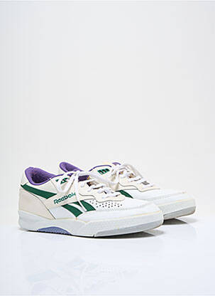 Adidași vârf rotund toc plat până la 3 cm alb REEBOK femeie