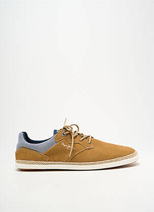 Adidași vârf rotund vârf rotund maro PEPE JEANS bărbat