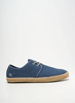 Espadrile închidere cu șireturi vârf rotund albastru PEPE JEANS homme
