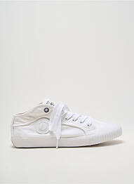 Adidași vârf rotund vârf rotund alb PEPE JEANS bărbat