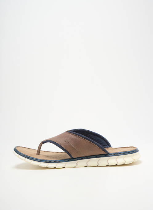 Șlapi vârf deschis vârf deschis maro BUGATTI homme