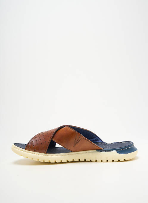 Mulete/saboți vârf deschis vârf deschis maro BUGATTI homme