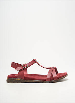 Sandale/pantofi decupați închidere cu buclă(e) toc plat până la 3 cm violet JOSEF SEIBEL femme