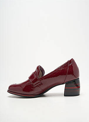 Mocasini material neted toc de 4 la 6 cm violet LAURA VITA femeie