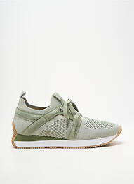 Adidași țesătură satinată toc plat până la 3 cm verde EMILIE KARSTON femme