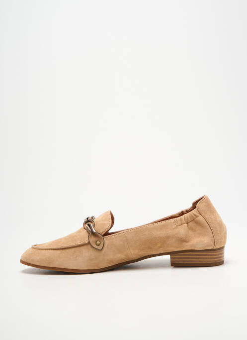 Mocasini tip de talpă amortizantă toc plat până la 3 cm bej MAM'ZELLE femme
