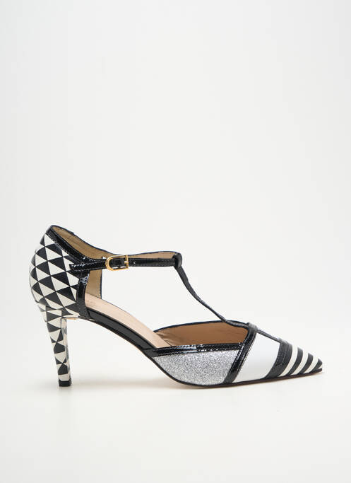 Pantofi cu toc închidere cu buclă(e) toc de 7 la 9 cm negru MODA DI FAUSTO femme