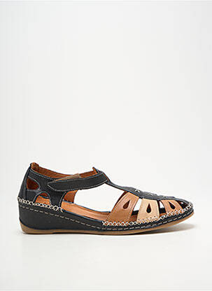Sandale/pantofi decupați toc de 4 la 6 cm negru ALTEX femeie