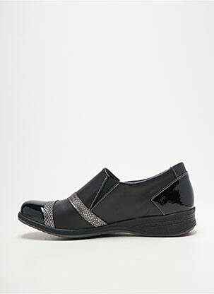 Încălțăminte de confort arcadă plantară toc plat până la 3 cm negru SWEDI femeie