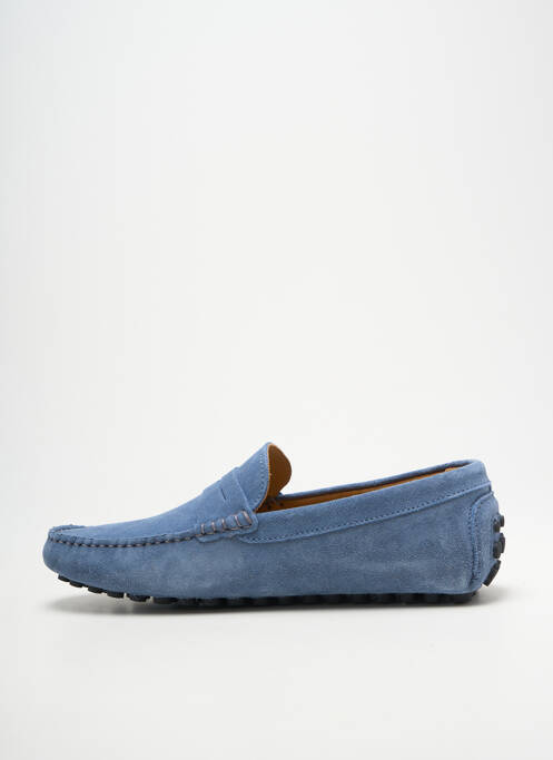 Mocasini arcadă plantară vârf rotund albastru LES MOCASSINS TROPEZIENS homme