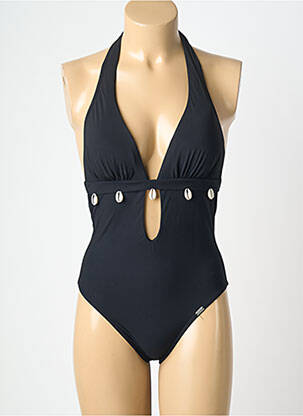 Costum de baie dintr-o singură piesă elasticitate top sutien modelat negru BANANA MOON femme