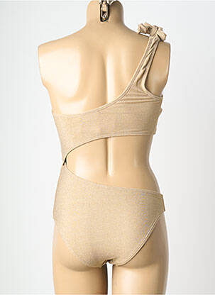 Costum de baie dintr-o singură piesă elasticitate top sutien modelat auriu LES TROPEZIENNES PAR M.BELARBI femeie