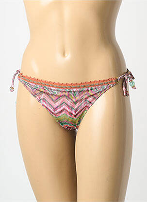 Chiloți de baie imprimeu fantezie bikini violet BANANA MOON femeie