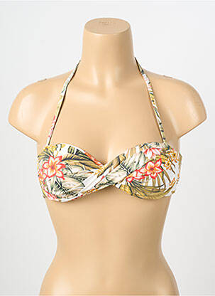 Sutien de costum de baie elasticitate top bentiță verde BANANA MOON femeie