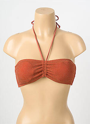 Sutien de costum de baie elasticitate top bentiță portocaliu LES TROPEZIENNES PAR M.BELARBI femeie