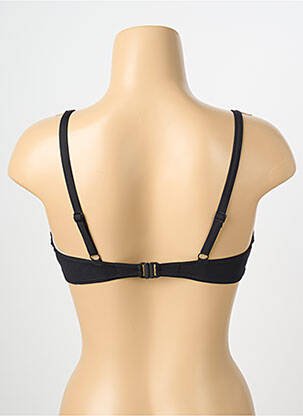 Sutien de costum de baie elasticitate sutien cupe întregi cu decolteu înalt negru CHANTELLE femeie
