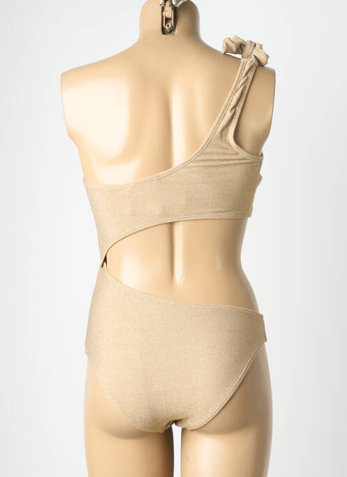 Costum de baie dintr-o singură piesă elasticitate top sutien modelat auriu LES TROPEZIENNES PAR M.BELARBI femme