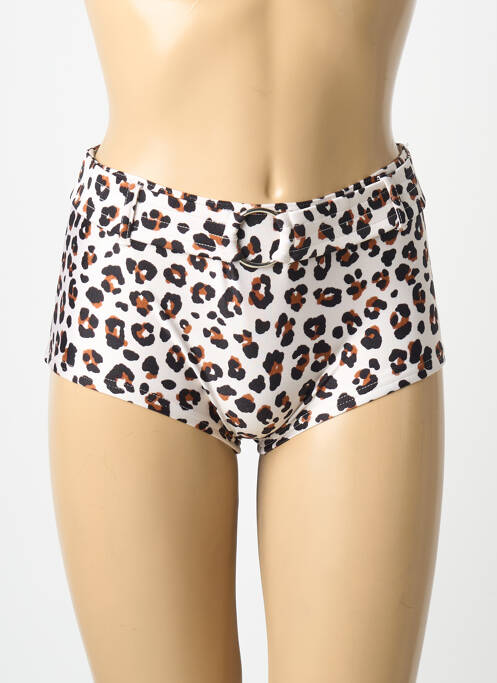 Chiloți de baie elasticitate scurt bej BANANA MOON femme