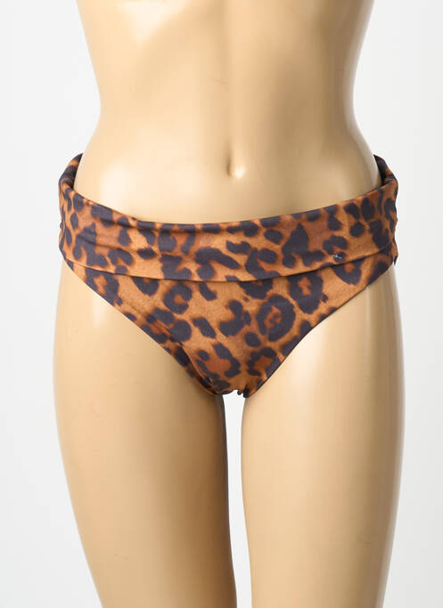 Chiloți de baie elasticitate chiloți maro CHANTELLE femme