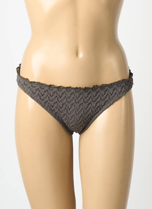 Chiloți de baie elasticitate chiloți verde BANANA MOON femme