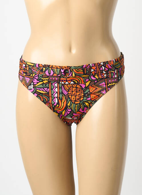 Chiloți de baie imprimeu fantezie chiloți verde BANANA MOON femme