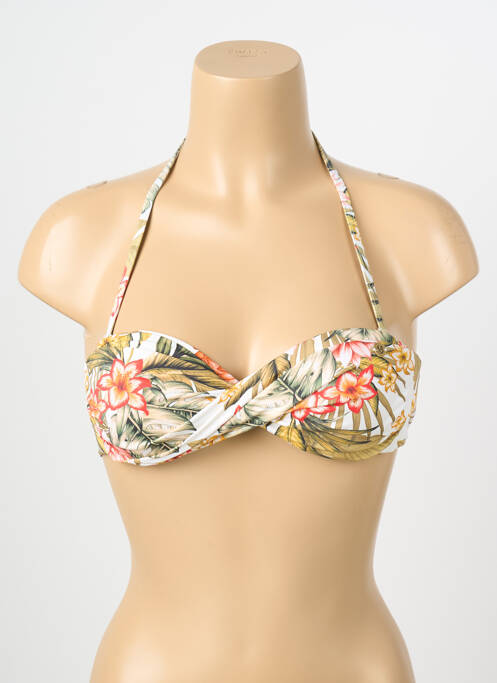 Sutien de costum de baie elasticitate top bentiță verde BANANA MOON femme