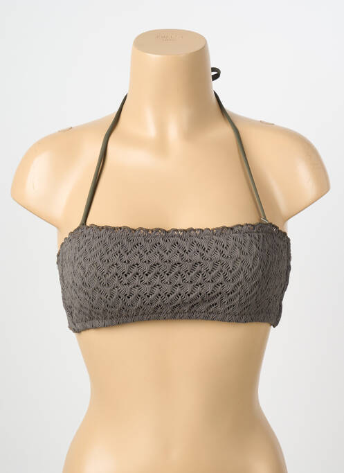 Sutien de costum de baie elasticitate top bentiță verde BANANA MOON femme