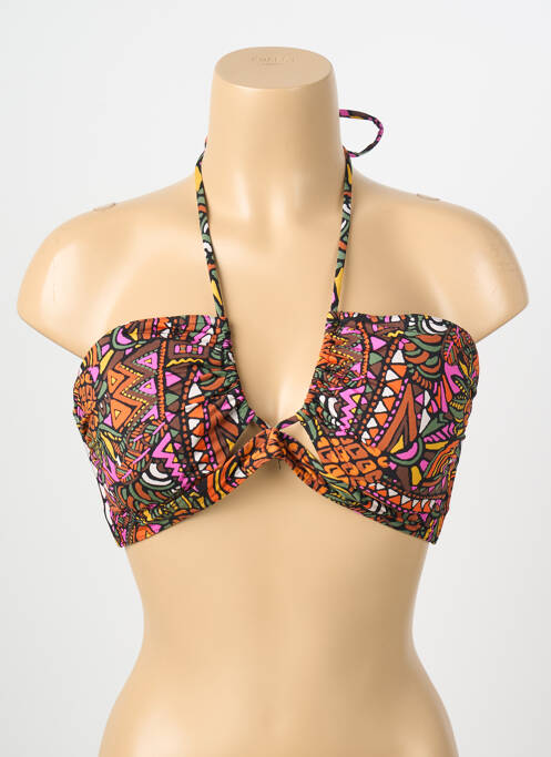 Sutien de costum de baie elasticitate top sutien modelat negru BANANA MOON femme