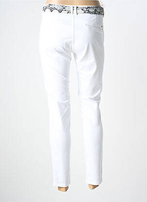 Pantalon slim buzunare alb LE TEMPS DES CERISES femeie