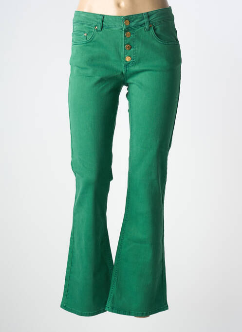 Pantalon evazat croială evazată verde LES TROPEZIENNES PAR M.BELARBI femme