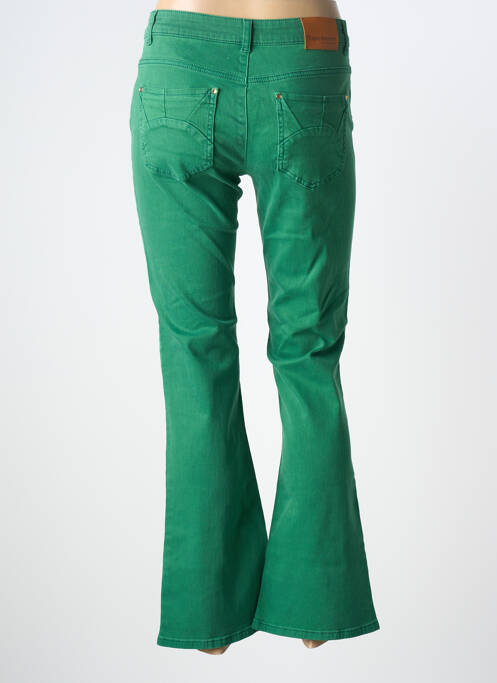 Pantalon evazat croială evazată verde LES TROPEZIENNES PAR M.BELARBI femme
