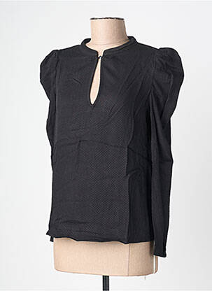 Bluză mâneci lungi mâneci lungi negru LE TEMPS DES CERISES femme