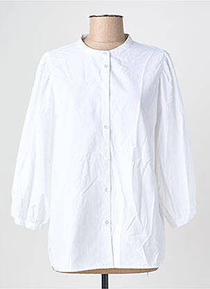 Cămașă croială dreaptă mâneci lungi alb SOYACONCEPT femme