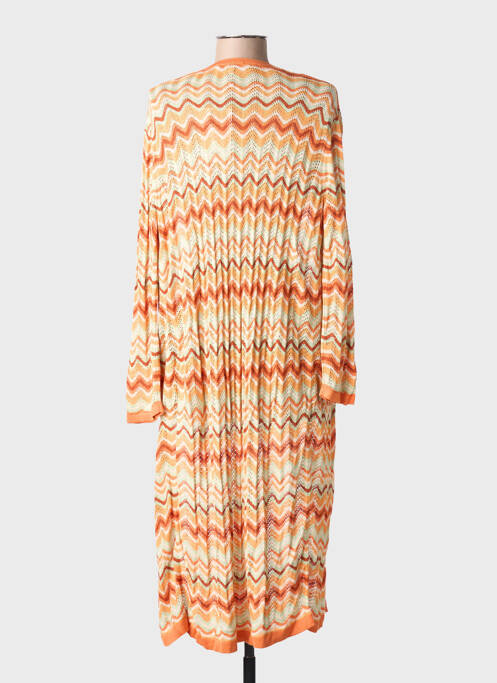 Vestă cu mâneci lungi mâneci lungi portocaliu SURKANA femme