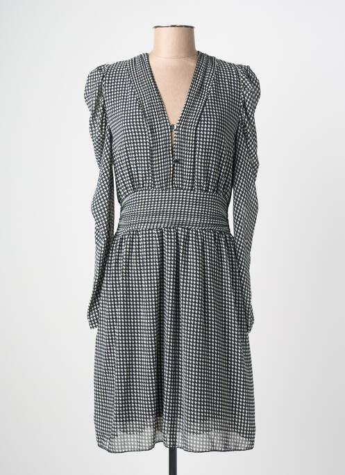 Rochie scurtă mâneci lungi mâneci lungi negru SENES femme