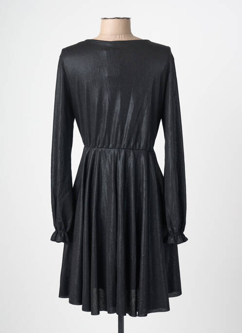 Rochie scurtă mâneci lungi mâneci lungi negru ESPERANCE femme