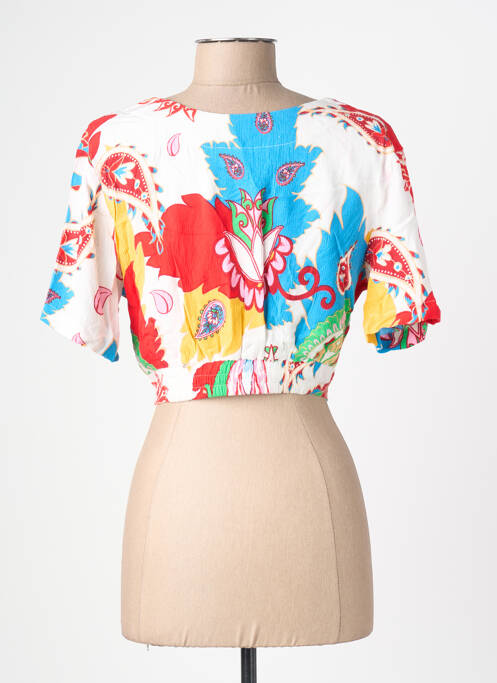 Top mâneci scurte mâneci scurte albastru LES TROPEZIENNES PAR M.BELARBI femme