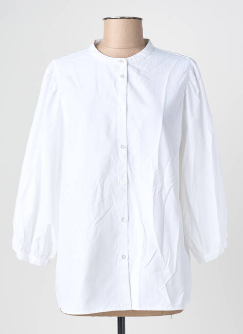 Cămașă croială dreaptă mâneci lungi alb SOYACONCEPT femme