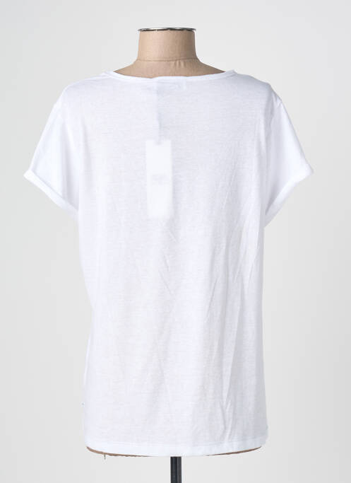 Top mâneci scurte mâneci scurte alb LE TEMPS DES CERISES femme