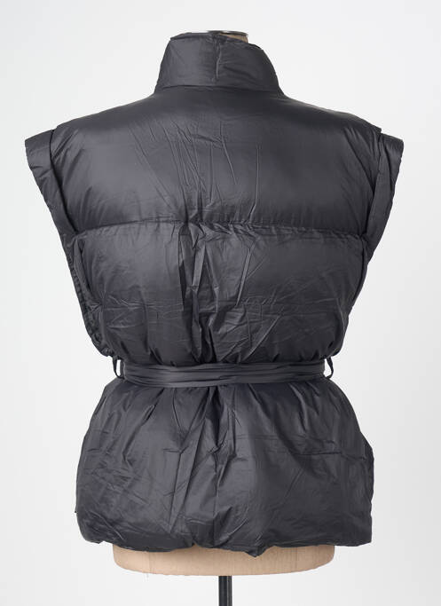 Geacă matlasată buzunare fără glugă negru LE TEMPS DES CERISES femme