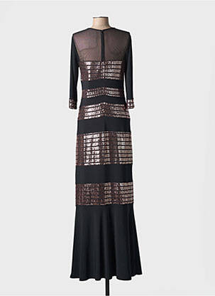 Rochie lungă mâneci lungi mâneci lungi negru JOSEPH RIBKOFF femeie