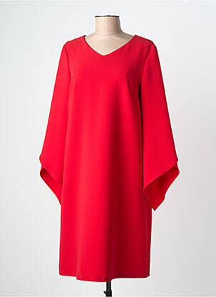 Rochie midi mâneci 3/4 mâneci 3/4 roșu WEILL femeie