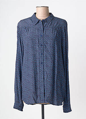 Cămașă croială dreaptă mâneci lungi albastru ARMOR LUX femme