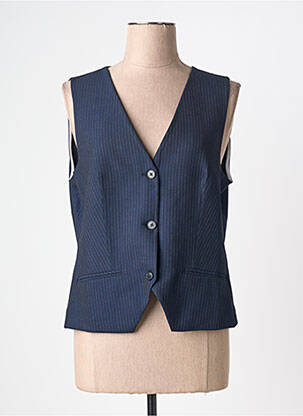 Vestă fără mâneci buzunare albastru FUEGO WOMAN femme