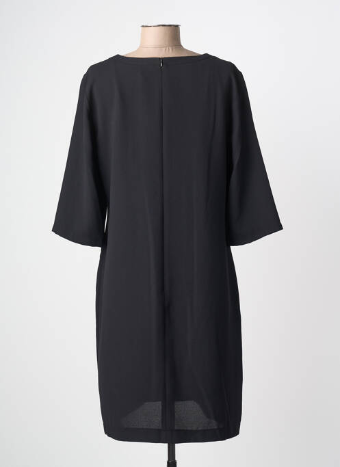 Rochie midi mâneci 3/4 mâneci 3/4 negru FUEGO1 femme