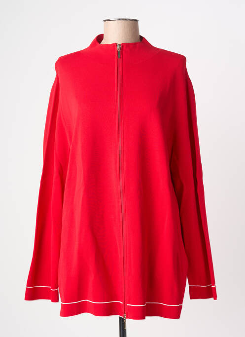 Vestă cu mâneci lungi elasticitate roșu MARINA RINALDI femme